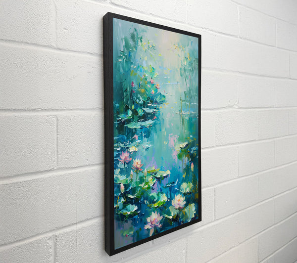 Aqua Lily Pond