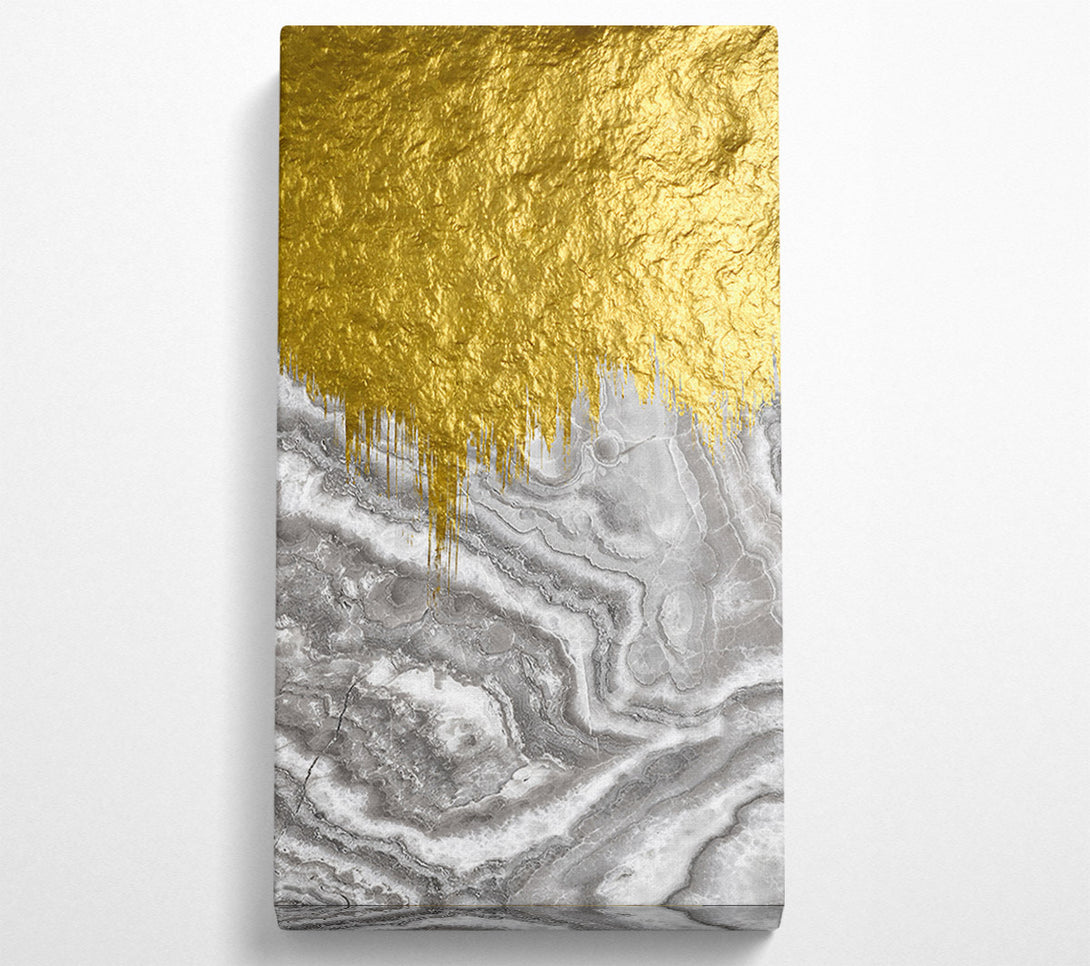  A Canvas Print of Gold Marble Canvas Art