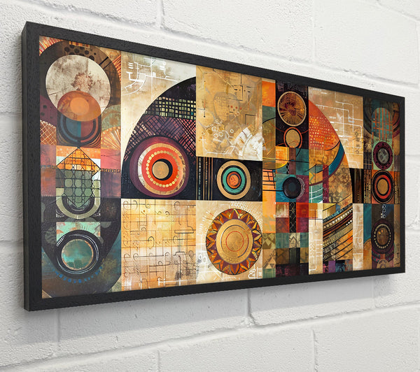 Golden Geometric Symphony