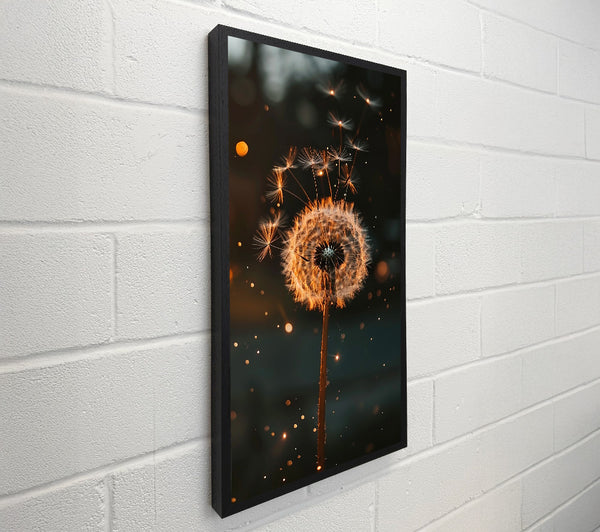 Golden Dandelion Wishes