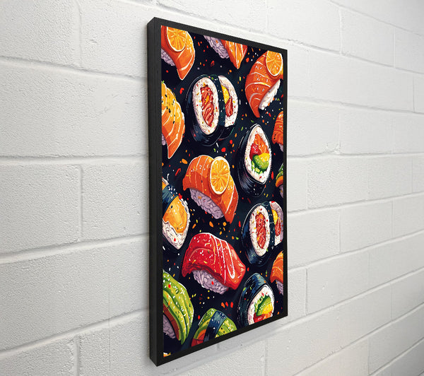 Orange Sushi Symphony