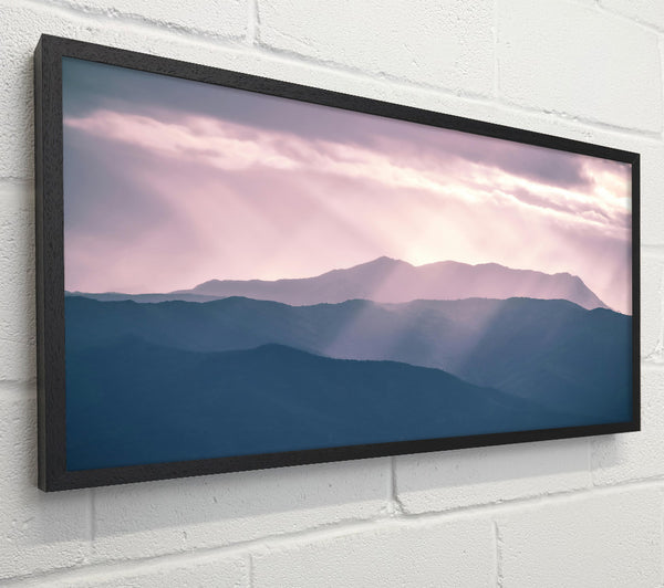 Lavender Mountain Light