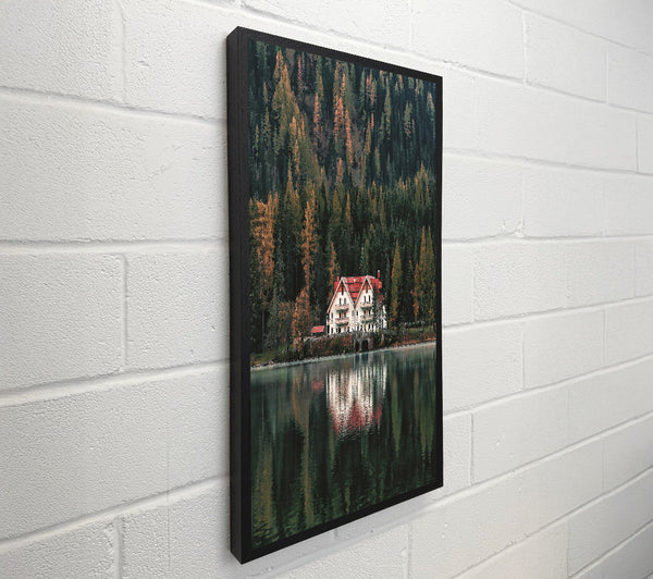 Red Roof Reflection