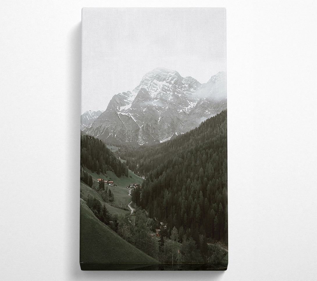  A Canvas Print of Green Valley Summit Canvas Art