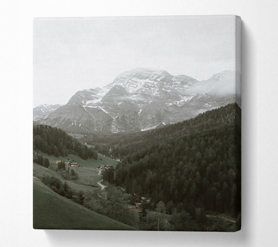  A Canvas Print of Green Valley Summit Canvas Art