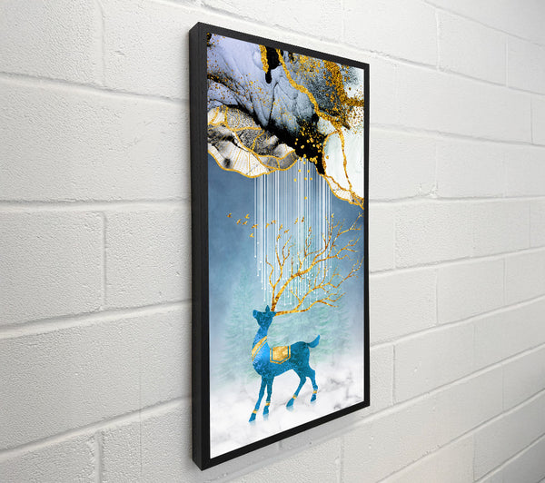 Gold Reindeer