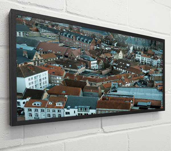 Grey Roofs Of Brugge