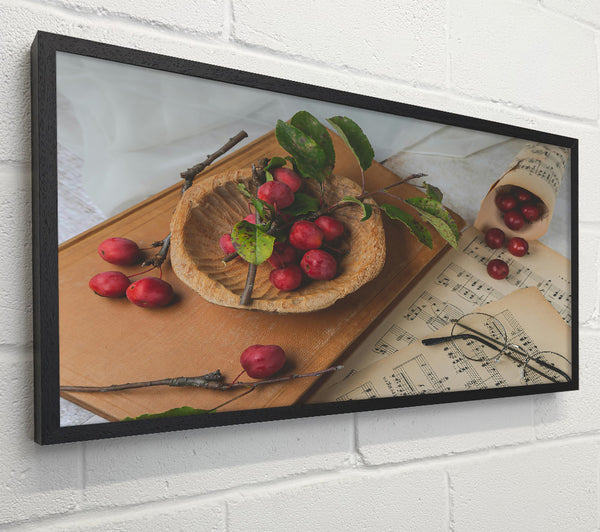 Red Apples And Sheet Music
