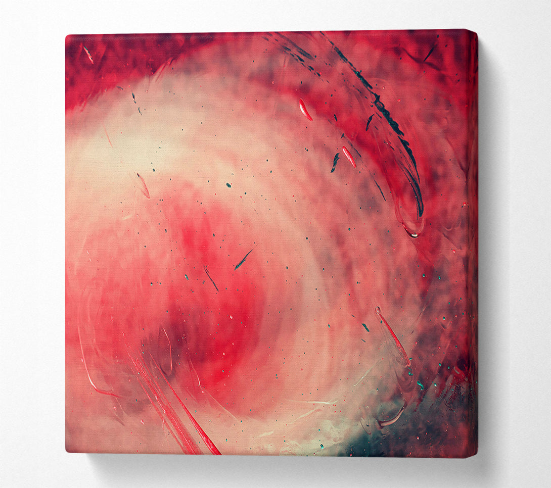  A Canvas Print of Crimson Cosmic Dance Canvas Art