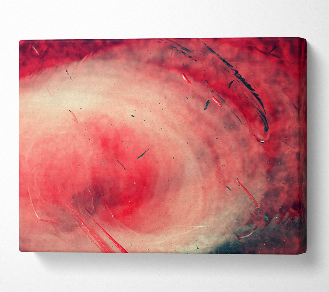  A Canvas Print of Crimson Cosmic Dance Canvas Art