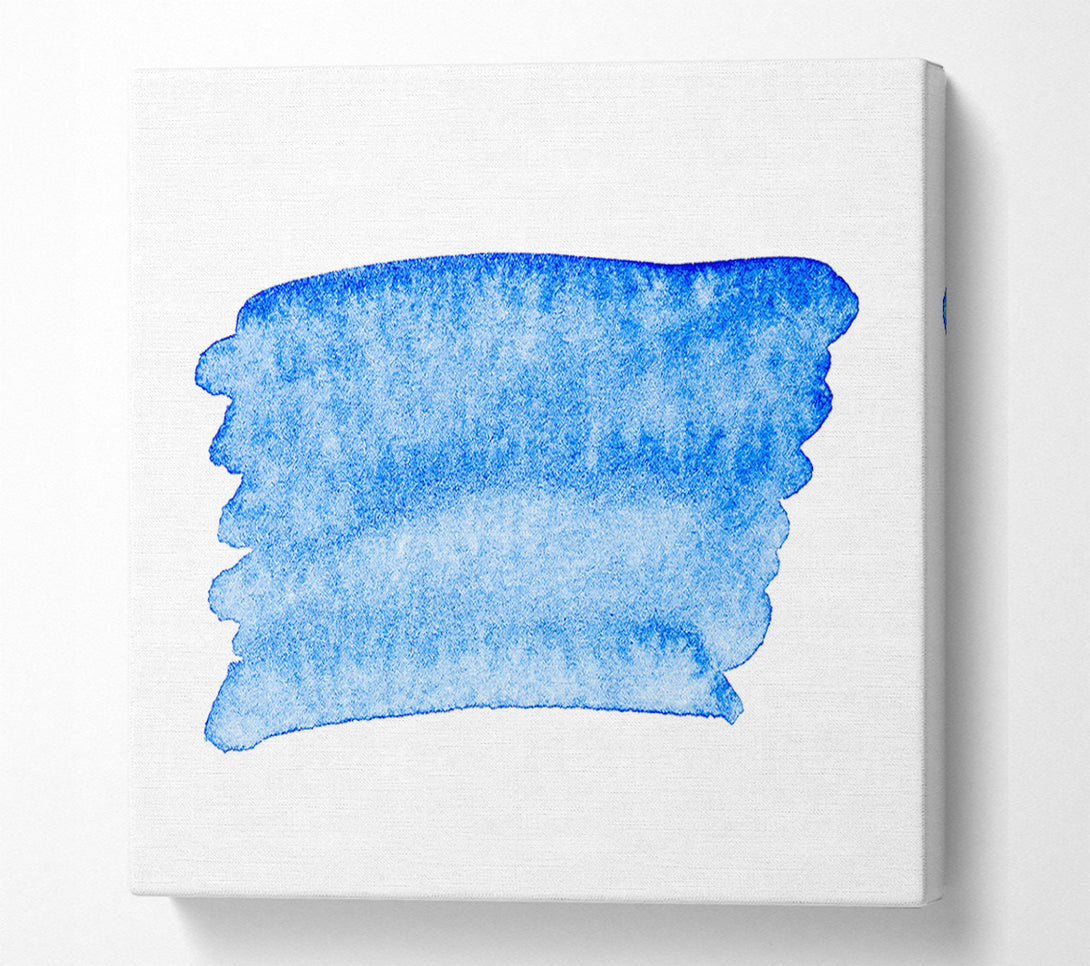  A Canvas Print of Azure Sky Swirl Canvas Print
