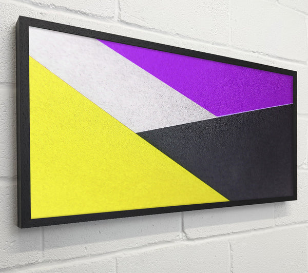 Purple Geometric Abstract