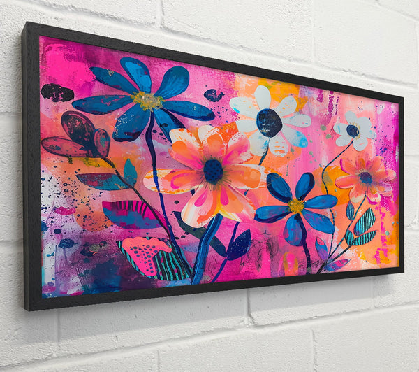 Pink Floral Burst
