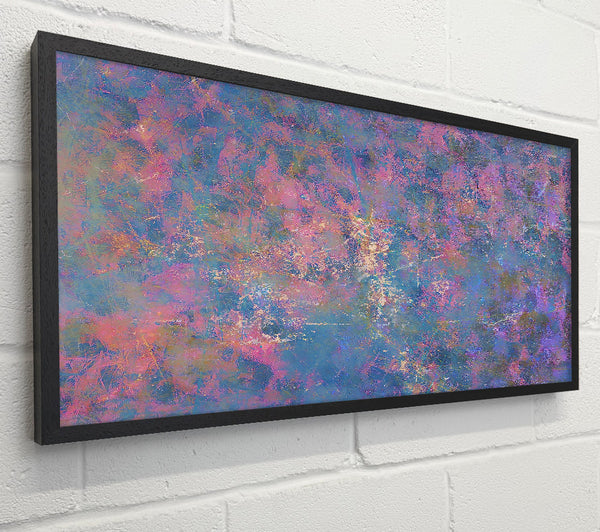 Azure And Pink Abstract