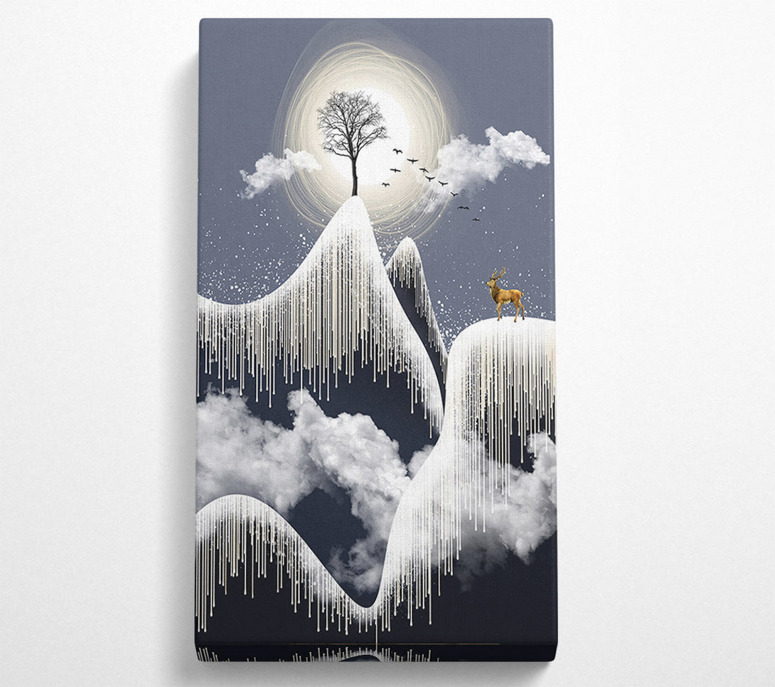  A Canvas Print of Gold Stag Mountain Canvas Print