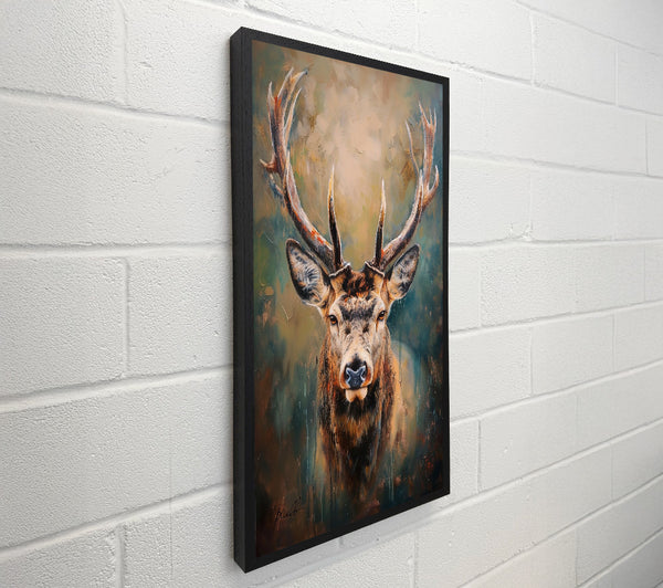 Golden Stag Gaze