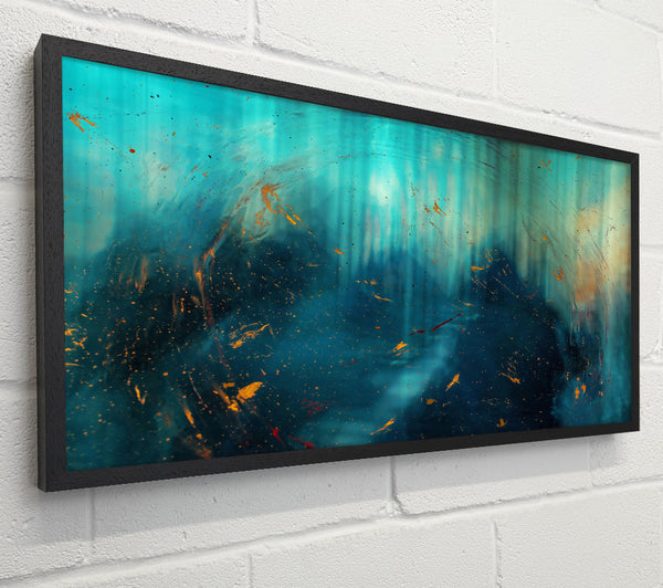 Teal And Gold Dreams