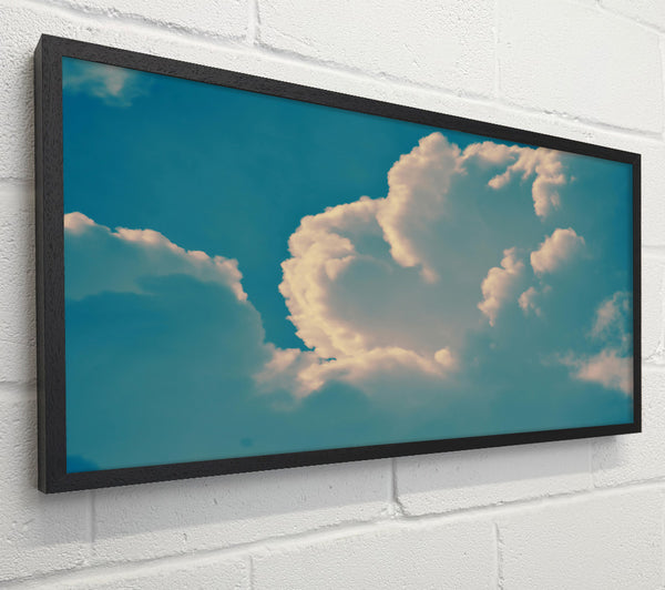Aqua Cloud Formations