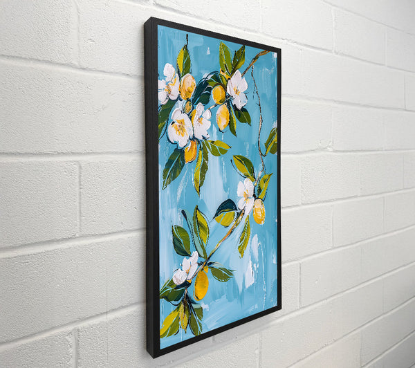 Sky Blue Blossoms