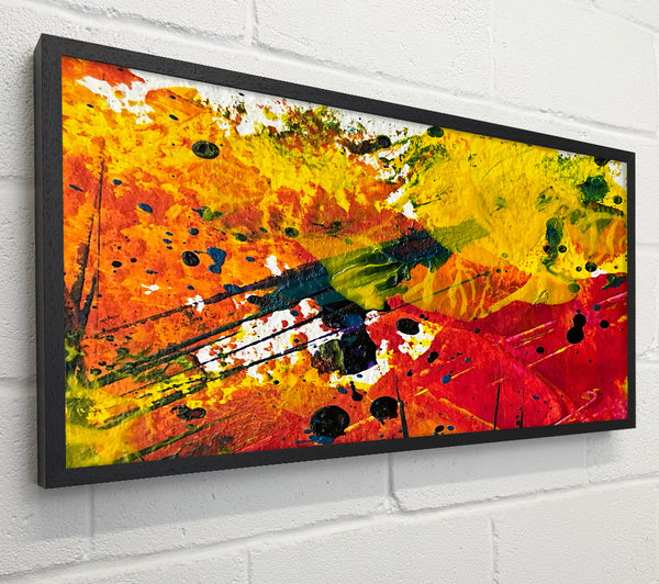Yellow Abstract Splashes