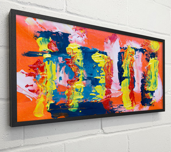 Orange Abstract Expressionism