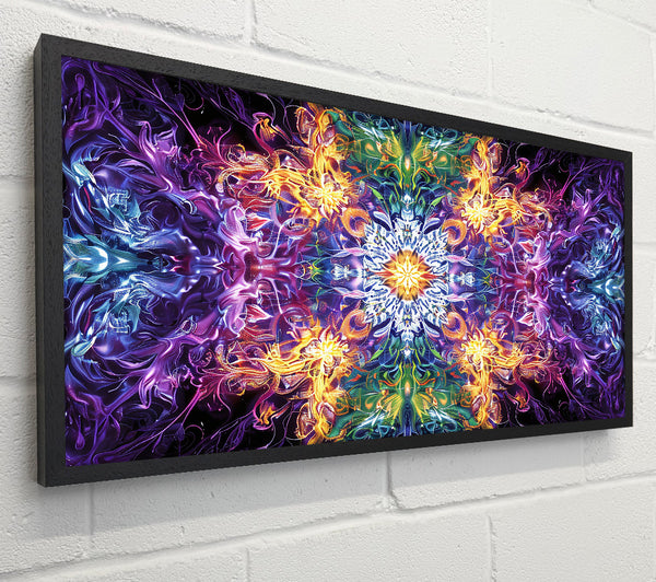Purple Fractal Bloom