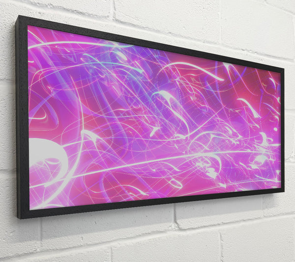 Pink Abstract Lines