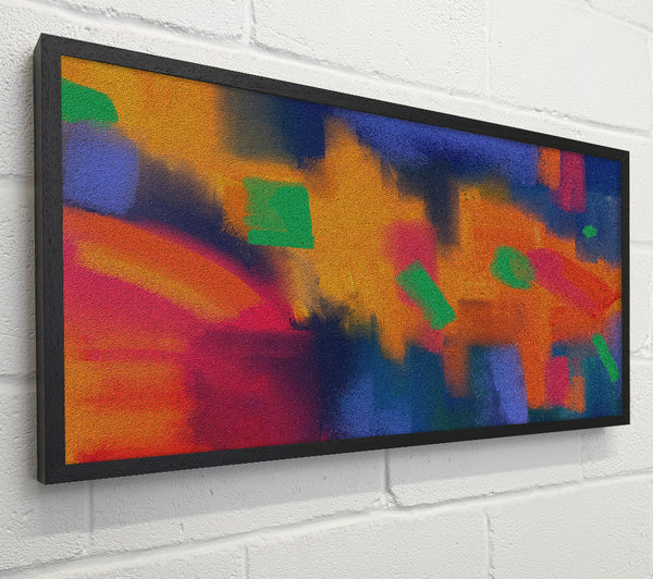Orange Abstract Strokes