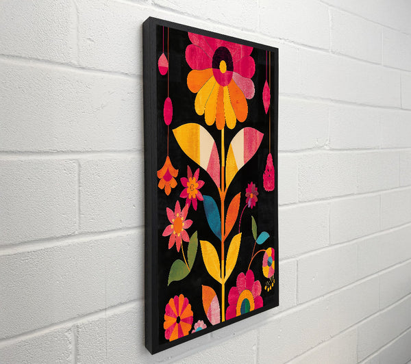 Fuchsia Floral Fantasy