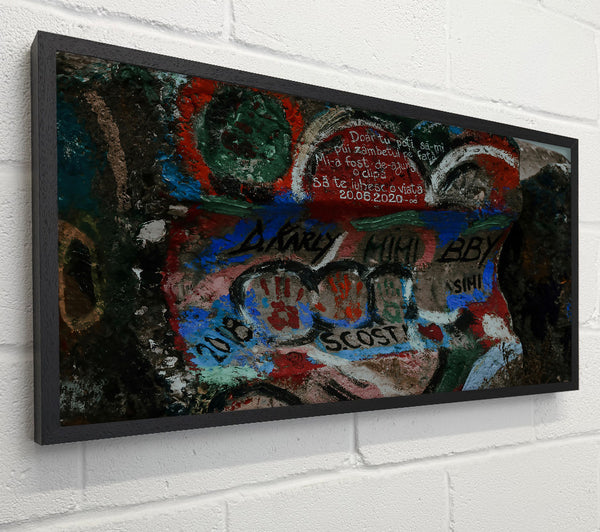 Red Graffiti Wall Art