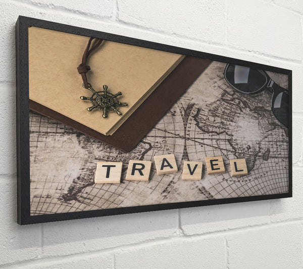 Brown Travel Map