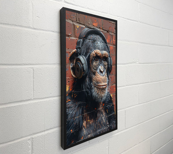 Black Chimp Listening