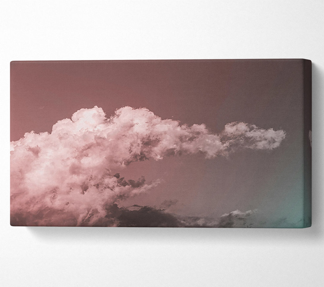  A Canvas Print of Dusty Rose Cloudscape Canvas Print