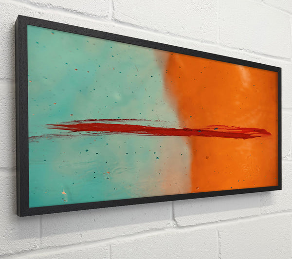 Orange Horizon Line