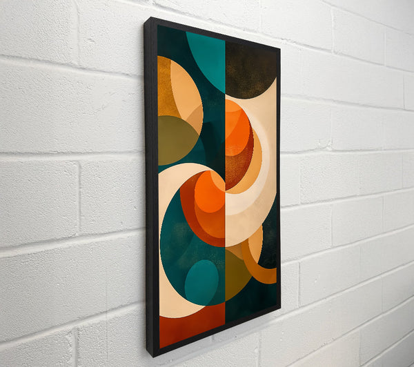 Teal Geometric Dreams