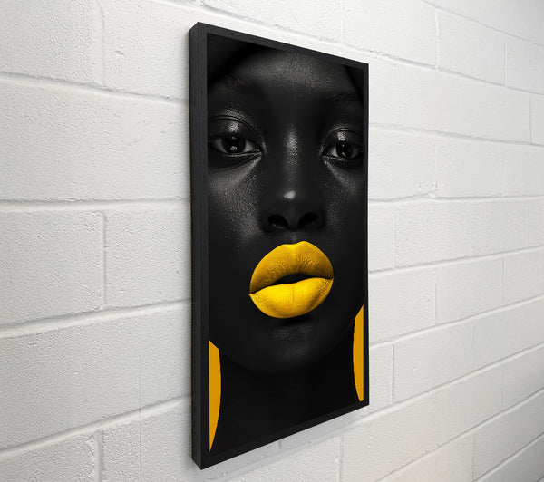 Golden Bold Lips