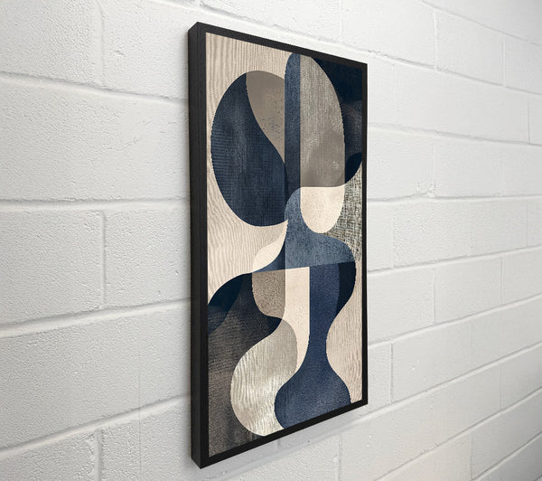 Midnight Blue Abstractions