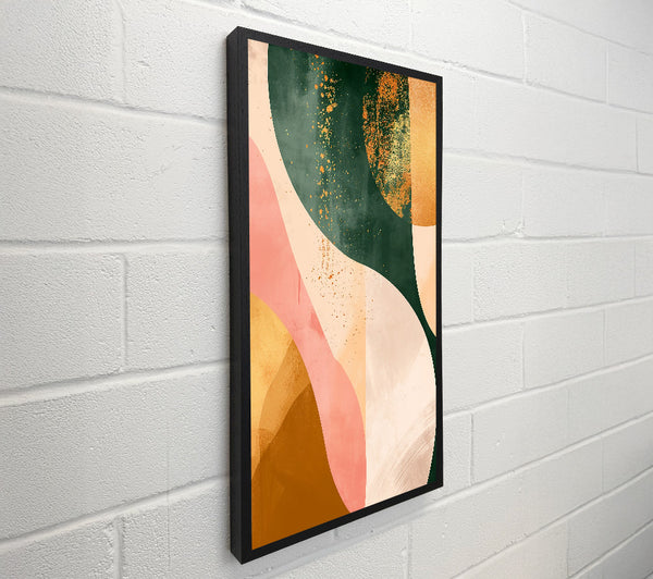 Emerald Abstract Shapes