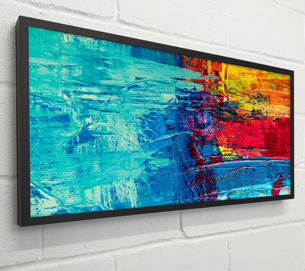 Blue Abstract Expressionism