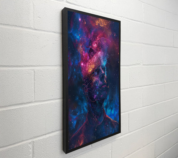 Cosmic Blue Portrait