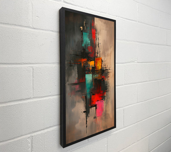 Red Abstract Expressionism