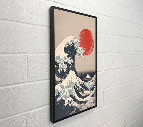 Red Sun'S Crest Wave