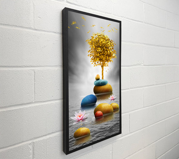 Gold Tree Pebbles