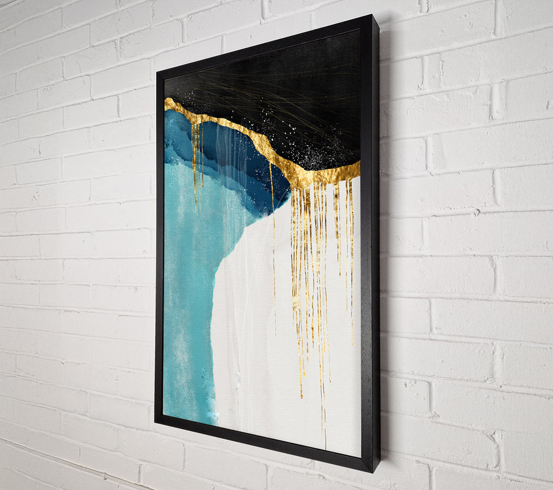  A Canvas Print of Gold Within Canvas Print