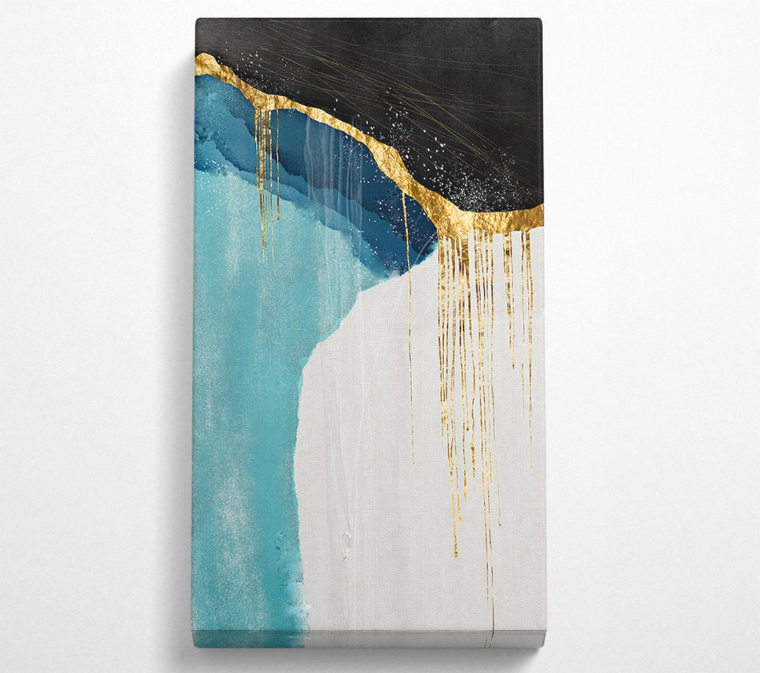  A Canvas Print of Gold Within Canvas Print