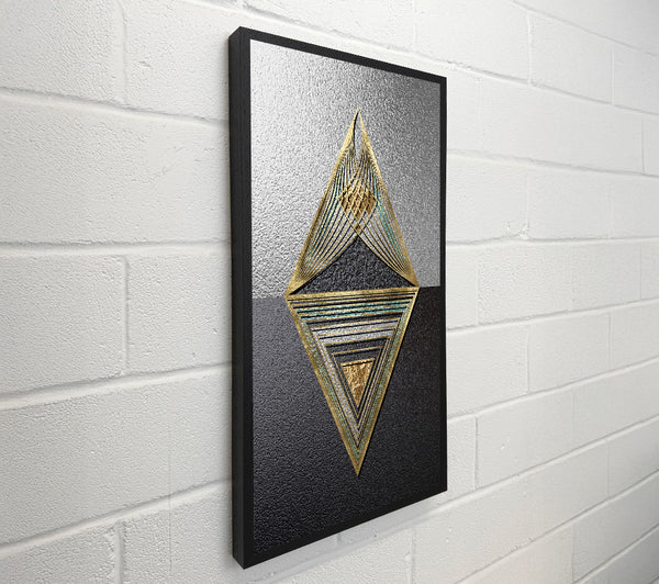 Golden Triangles  Black And White