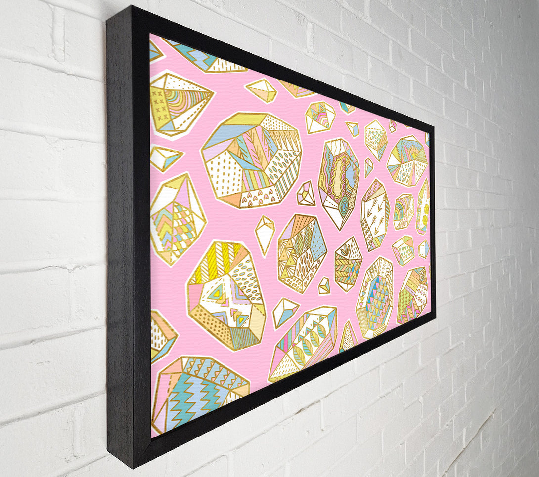 A Canvas Print of Gorgeous Rocks Canvas Wall Art