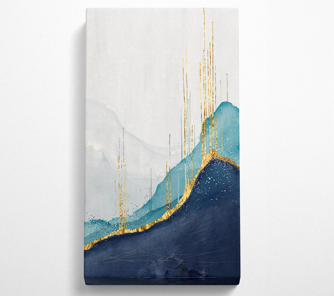  A Canvas Print of Got Glitter Drip Mountains Canvas Print