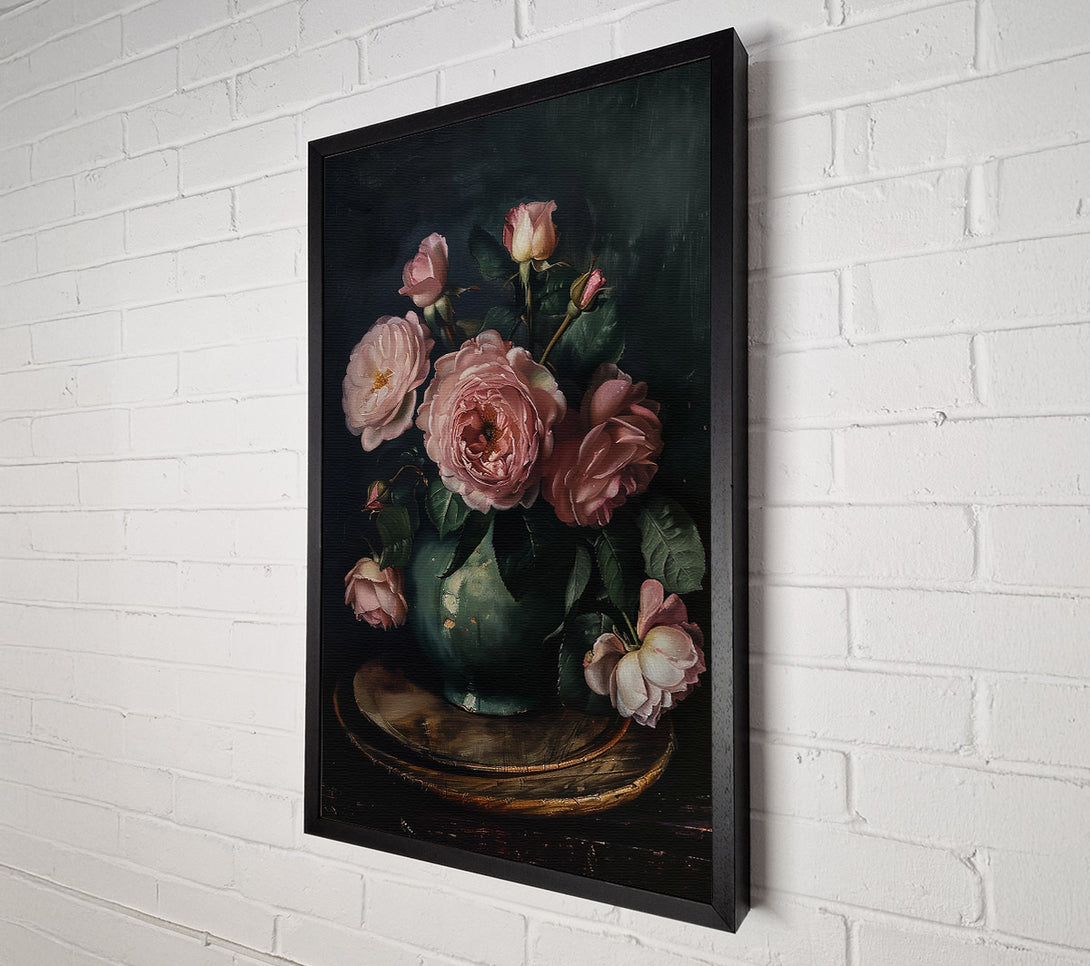  A Canvas Print of Gothic Roses Canvas Print