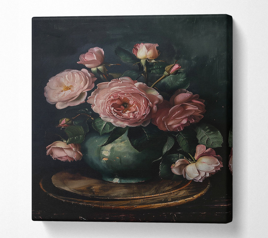  A Canvas Print of Gothic Roses Canvas Print